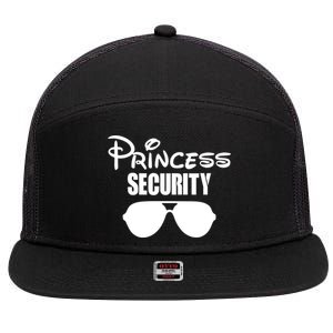 Princess Security 7 Panel Mesh Trucker Snapback Hat