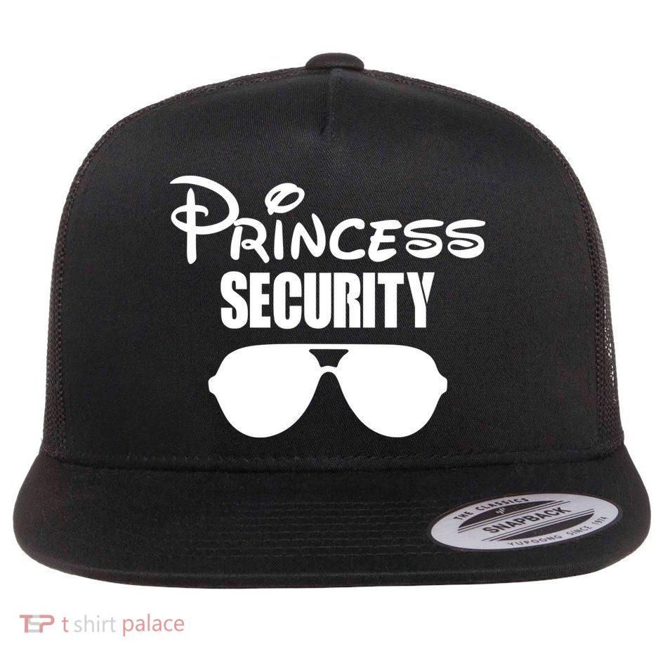 Princess Security Flat Bill Trucker Hat
