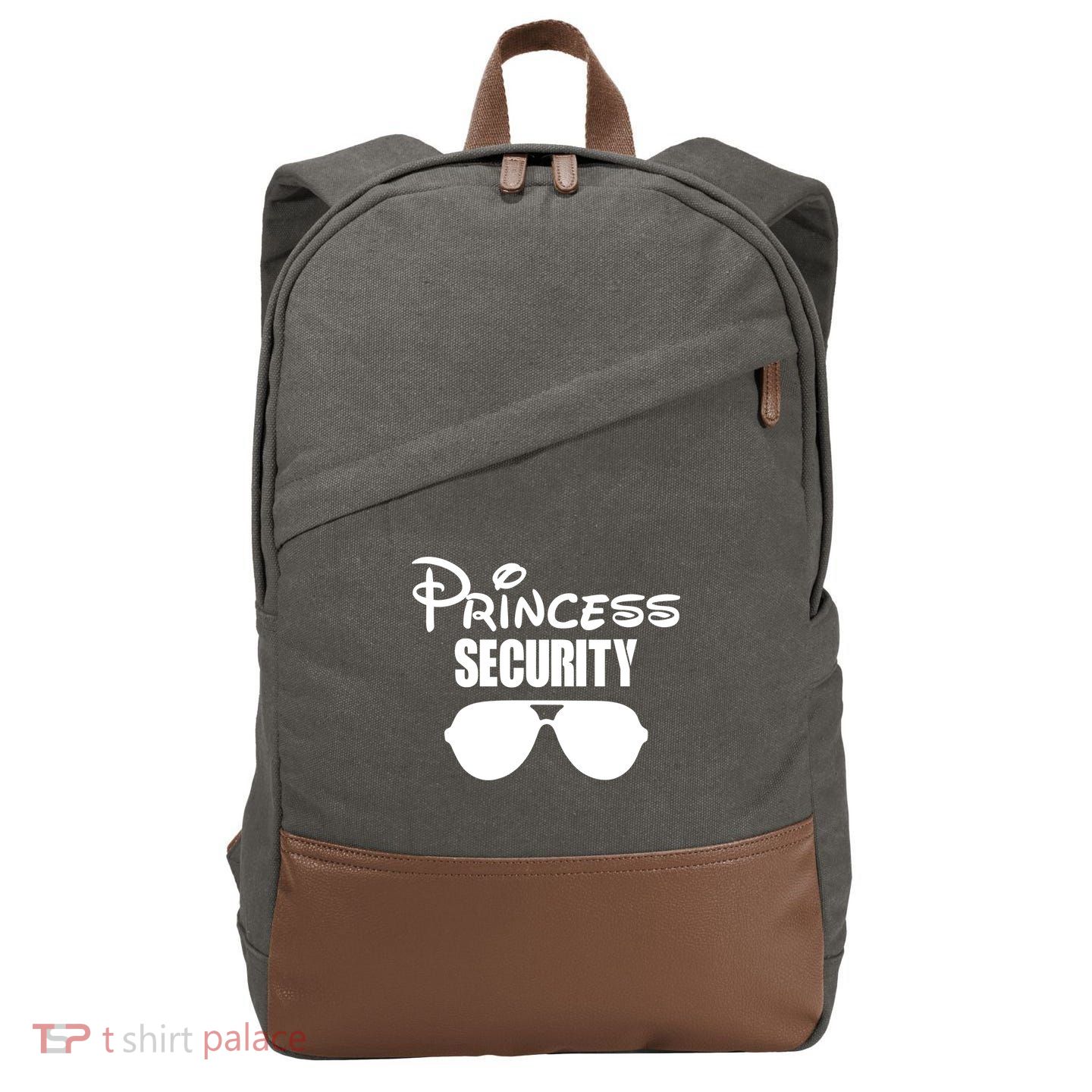 Princess Security Cotton Canvas Backpack