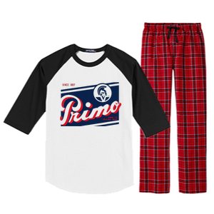 Primo Style Raglan Sleeve Pajama Set