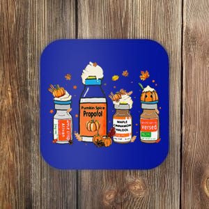 Pumpkin Spice Propofol Ativan Versed Haldol Halloween Nurse Coaster