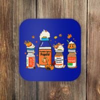 Pumpkin Spice Propofol Ativan Versed Haldol Halloween Nurse Coaster