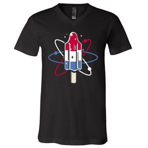 Popsicle Science V-Neck T-Shirt