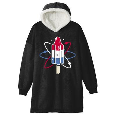 Popsicle Science Hooded Wearable Blanket