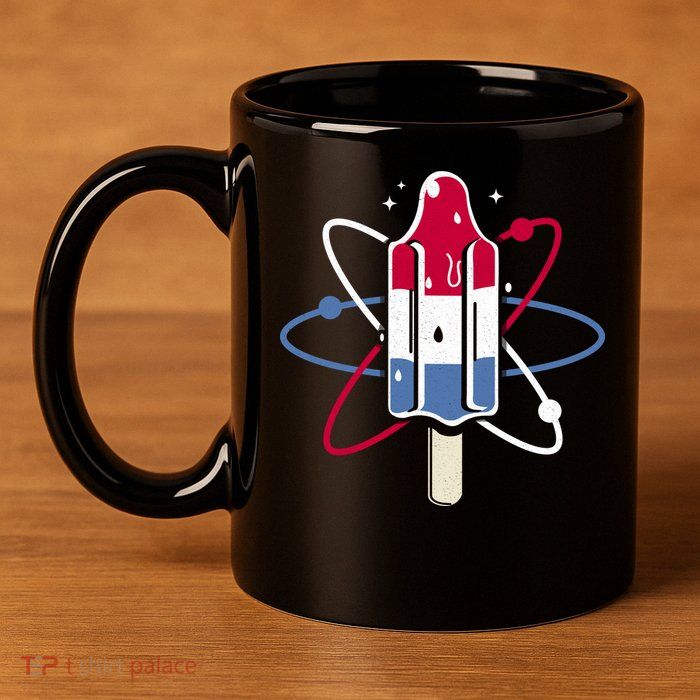 Popsicle Science 11oz C Handle Ceramic Mug
