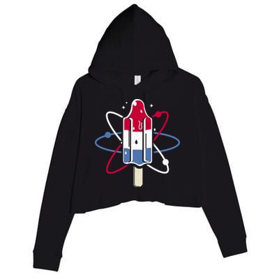 Popsicle Science Crop Fleece Hoodie