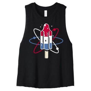 Popsicle Science Women's Racerback Cropped Tank