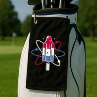 Popsicle Science Golf Towel