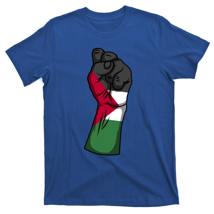 Palestine Strong Protest Fist Palestinian Free Palestine Cool Gift T-Shirt