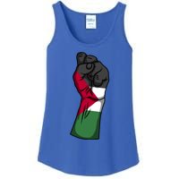 Palestine Strong Protest Fist Palestinian Free Palestine Cool Gift Ladies Essential Tank