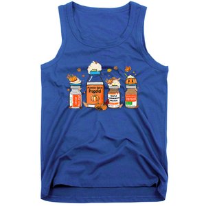 Pumpkin Spice Propofol Ativan Versed Haldol Halloween Nurse Cool Gift Tank Top