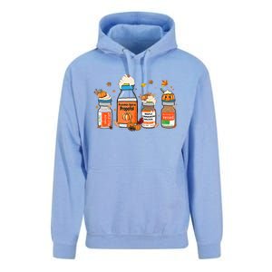 Pumpkin Spice Propofol Ativan Versed Haldol Halloween Nurse Cool Gift Unisex Surf Hoodie