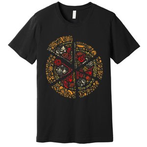 Pizza Silhouette Premium T-Shirt