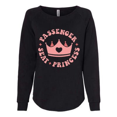 Passenger Seat Princess Womens California Wash Sweatshirt