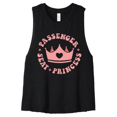 Passenger Seat Princess Women's Racerback Cropped Tank