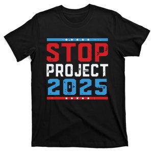 Prodemocracy Stop Project 2025 Presidential Election 2024 T-Shirt