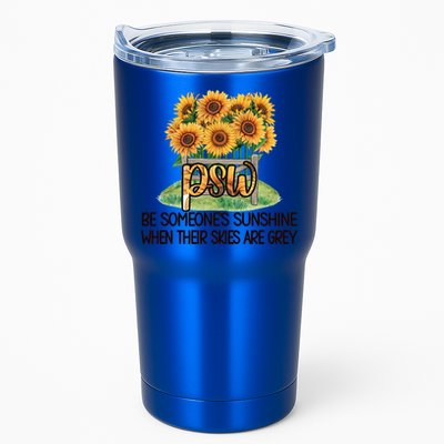 Psw Sunflower Proud Personal Support Worker Gift Tumbler