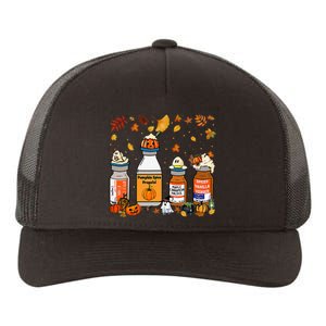 Pumpkin Spice Propofol Ativan Versed Haldol Halloween Nurse Yupoong Adult 5-Panel Trucker Hat