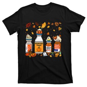 Pumpkin Spice Propofol Ativan Versed Haldol Halloween Nurse T-Shirt