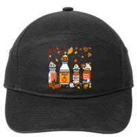 Pumpkin Spice Propofol Ativan Versed Haldol Halloween Nurse 7-Panel Snapback Hat