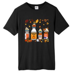 Pumpkin Spice Propofol Ativan Versed Haldol Halloween Nurse Tall Fusion ChromaSoft Performance T-Shirt