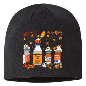 Pumpkin Spice Propofol Ativan Versed Haldol Halloween Nurse Sustainable Beanie