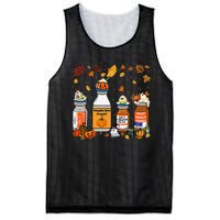 Pumpkin Spice Propofol Ativan Versed Haldol Halloween Nurse Mesh Reversible Basketball Jersey Tank