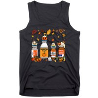 Pumpkin Spice Propofol Ativan Versed Haldol Halloween Nurse Tank Top