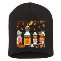 Pumpkin Spice Propofol Ativan Versed Haldol Halloween Nurse Short Acrylic Beanie