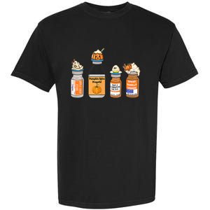 Pumpkin Spice Propofol Ativan Versed Haldol Nurse Halloween Garment-Dyed Heavyweight T-Shirt