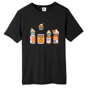 Pumpkin Spice Propofol Ativan Versed Haldol Nurse Halloween Tall Fusion ChromaSoft Performance T-Shirt