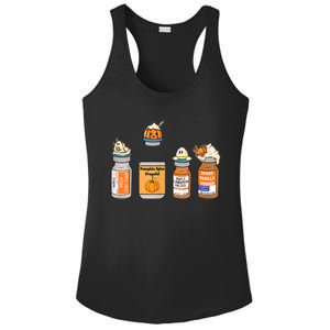 Pumpkin Spice Propofol Ativan Versed Haldol Nurse Halloween Ladies PosiCharge Competitor Racerback Tank