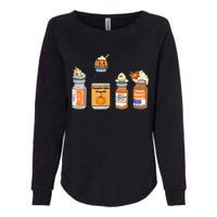 Pumpkin Spice Propofol Ativan Versed Haldol Nurse Halloween Womens California Wash Sweatshirt