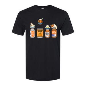 Pumpkin Spice Propofol Ativan Versed Haldol Nurse Halloween Softstyle CVC T-Shirt