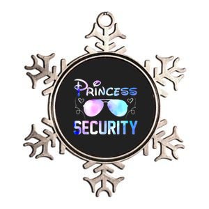 Princess Security Perfects Art For Dad Or Boyfriend Metallic Star Ornament