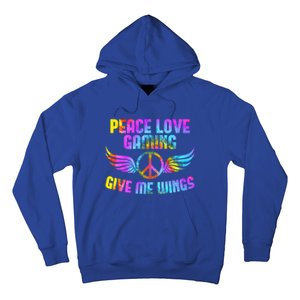 Peace Sign Peace Love Gaming Gamble Computer Game Gift Hoodie