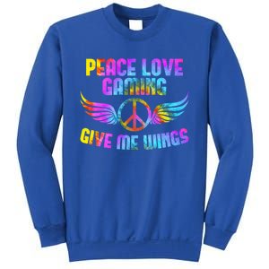 Peace Sign Peace Love Gaming Gamble Computer Game Gift Sweatshirt