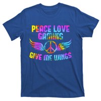 Peace Sign Peace Love Gaming Gamble Computer Game Gift T-Shirt