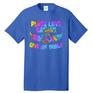 Peace Sign Peace Love Gaming Gamble Computer Game Gift Tall T-Shirt