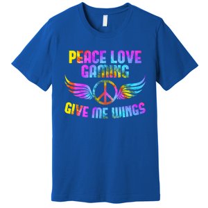 Peace Sign Peace Love Gaming Gamble Computer Game Gift Premium T-Shirt