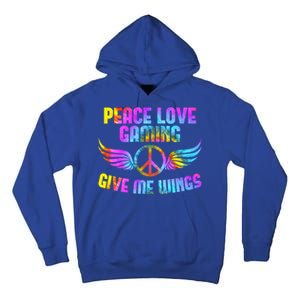 Peace Sign Peace Love Gaming Gamble Computer Game Gift Tall Hoodie