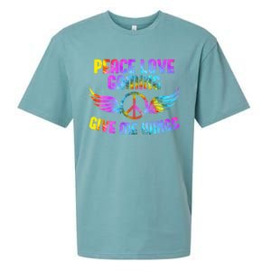 Peace Sign Peace Love Gaming Gamble Computer Game Gift Sueded Cloud Jersey T-Shirt