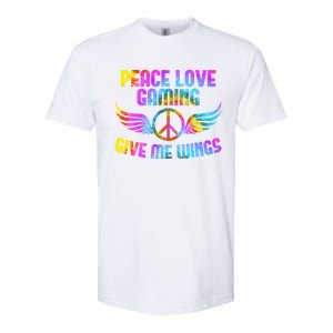 Peace Sign Peace Love Gaming Gamble Computer Game Gift Softstyle CVC T-Shirt