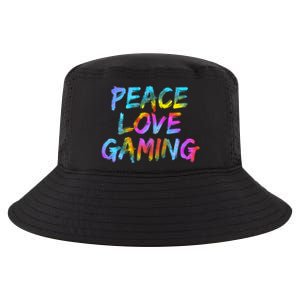 Peace Sign Peace Love Gaming Gaming Computer Game Gift Cool Comfort Performance Bucket Hat