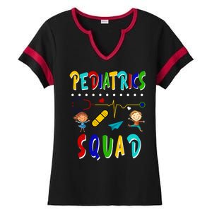 Pediatrics Squad Ladies Halftime Notch Neck Tee