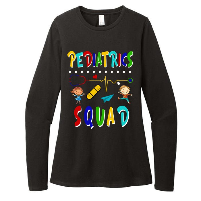 Pediatrics Squad Womens CVC Long Sleeve Shirt