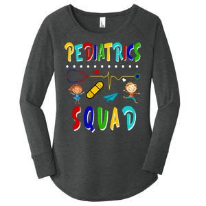 Pediatrics Squad Women's Perfect Tri Tunic Long Sleeve Shirt