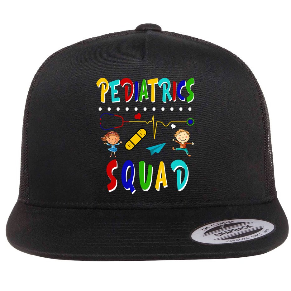 Pediatrics Squad Flat Bill Trucker Hat