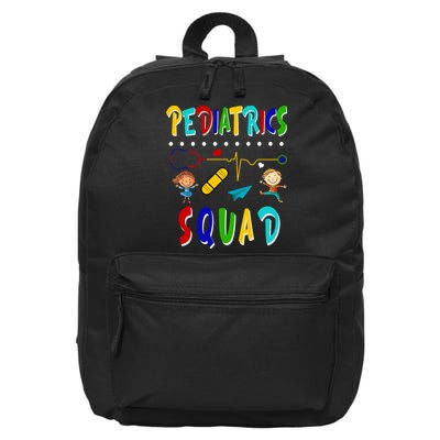 Pediatrics Squad 16 in Basic Backpack