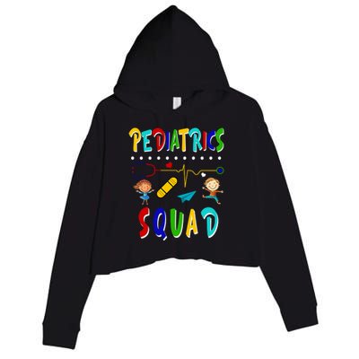 Pediatrics Squad Crop Fleece Hoodie